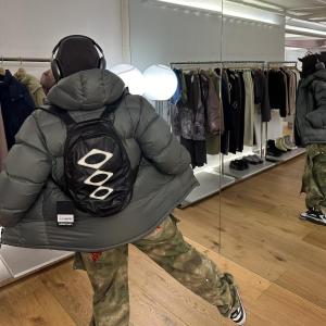 Street Style Small Size Quirky Design Leather Zipper Dual Shoulder Bag Trendy Urban Fashion Backpack Soft Handle Commuter Style