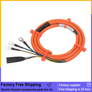 2.0mm² /2.5mm² Motor Cable 800W Wheel Hub Engine with 5 Hall Senor Connector Wires for Electric Scooter Bicycle Accessories
