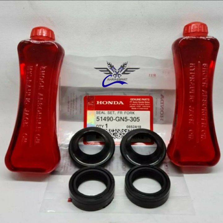 PAKET 3AITEM SEAL SHOCK GRAND+SEAL DEBU+OLI SHOCK SUPRA VARIO BEAT