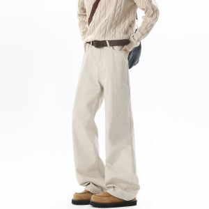 WUKONGYOUHUO | Quần Jeans Phong Cách Retro Mỹ Dáng Xòe Cleanfit