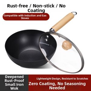 Non-Coating Easy-Use Small Frying Pan for Single Serve