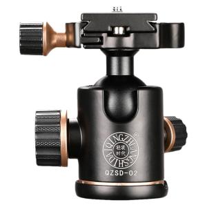 QINGZHUANGSHIDAI | Adjustable Damping 360-degree Panorama for Camera and Phone Ball Head