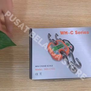 BERGARANSI WeiHeng Timbangan Gantung 150 Kilo Koper Tas Digital Scale 150kg 0.05 0.1kg WH C100