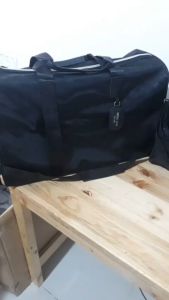DCH10 Realpic & Video Tas Travel Tas Perjalanan Tas Berpergian Tas DUFFEL Impor Kulit PU