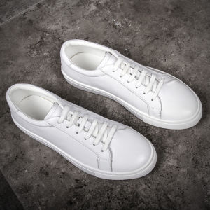 รองเท้าผ้าใบผู้ชาย Ocnltiy 2021 ฤดูร้อน ทรงหัวมน สวมใส่สบาย ระบายอากาศได้ดี หนังแท้ รองเท้าลำลอง รองเท้าบอร์ด