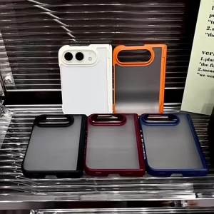 For iPhone Duo Wide Folding Luxury Axis Protective Matte Phone Case for iPhone DUO 2026 Hinge Protection Explosion Proof Cover