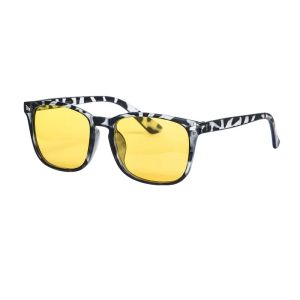 Shinu | SHINU Night Vision Glasses Car Driving Glasses Night Vision Polarized Yellow Lens See Clear in The Night Square Glasses