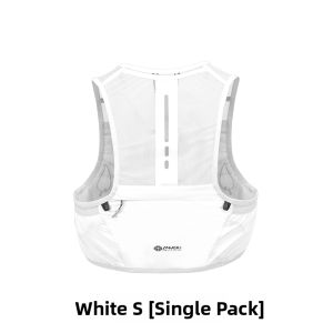 Anmer Ultra-light Running Backpack 2.5L Marathon Outdoor Double Shoulder Bag Water Bottle Pouch Breathable Soft Pack for Men And Women