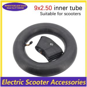 2pcs 9 Butyl Inner Tube 9x2.50 within Thickened butyl rubber Camera for Many Gas Electric Scooters E-Bike