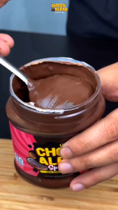 Choco Albab Hazelnut Spread 350g | 18% Hazelnuts 8% Cocoa | Less Sweet No Preservatives