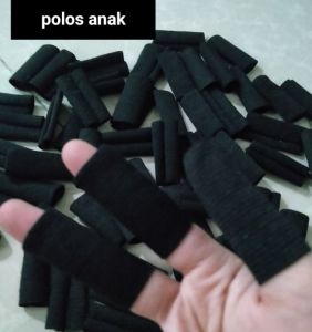 Paket hemat ISI 10 PCS Pelindung jari kain motif dan polos elastis