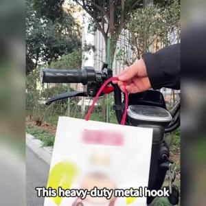 BLALION ABS/Aluminum Hanger Hook Helmet Hook Replaceable Bikes Hanging Bag Hook Multi-function Motorcycle Hook Easy to Install