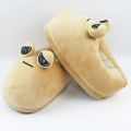 Hot Game My Pet Alien Pou Plush Toy Sad Pou Plush Slippers Non-slip Soft Stuffed Pou Cotton Slippers Indoor Gifts for Girls. 