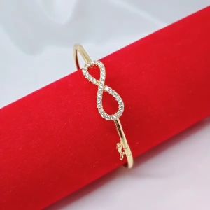 Gelang Tangan Bangle Wanita Aksesoris Fashion Awet Tahan Lama Anti Karat Cocok Untuk Harian G4-6A