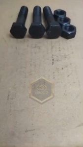 BAUT MUR BAJA HTB GRADE 8.8 M16X70 HALF DRAT PANJANG 7CM 7 CM BAUD KUNCI 24 HITAM M16 X 70 16X70 16 X 70 DIAMETER DRAT 16MM PITCH DRAT 2.0 SEKRUP SKRUP