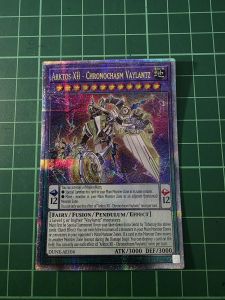 YUGIOH Asian English DUNE-AE104 針淵的勇士團阿克托斯XII Arktos XII - Chronochasm Vaylantz (QCSER) NEAR MINT 97%