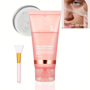Deep Collagen Wrapping Peel off Mask Facial Moisturizing Hydrating Smooth Face Firming Skin Rejuvenation Face Care Mask Makeup