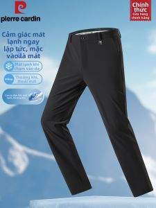 Pierre Cardin | Quần Tây Mỏng Co Dãn Cao Cho Mùa Hè Bằng Lụa Trơn