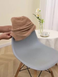 1/2pcs Stretch Shell Chair Covers Jacquard Armless Chair Cover Home Anti-dirty Seat Slipcover Furniture Cover for Wedding Party