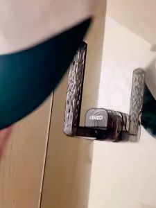 LD-C1280 Tempat Tisu Gulung Peralatan Rumah Tangga Tempel Dinding Dapur Transparan Holder Gantungan