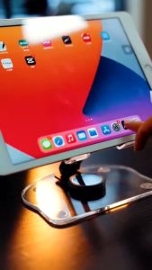 Stand Tablet 360° Rotatable Bening Lipat Notebook Holder Stand Dudukan Laptop Penyangga Laptop Portable