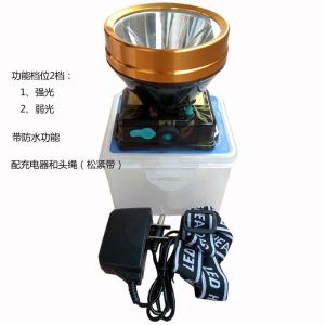 Dongzhisheng Led High-Power Lithium Battery Strong Charging Headlight Lobster Special Headlamp 617 Color Random Hair