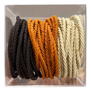 Elegant Simple Hair Ties Womens Durable Elastic Hair Bands Korean Style Fabric Headwear Fashionable Hair Accessories