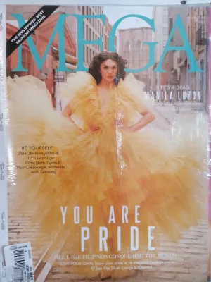 Mega Magazine Cover Manila Luzon You Are Pride Fashion Dress