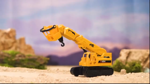 678 - 9016E Đồ chơi mô hình cần cẩu quán tính chạy đà (KT 23x8x24.5cm)