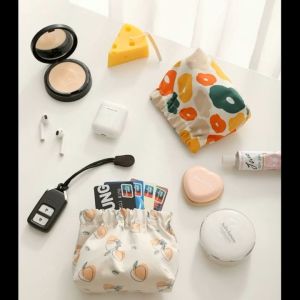 Masterbag - Pouch Tas Mini Penyimpanan Lipstick Kosmetik Pembalut Wanita Kabel Data Earphone USB Multifungsi