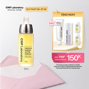 [CNP Laboratory Official] Tinh chất tái tạo phục hồi da chiết xuất keo ong CNP Laboratory Propolis Energy Ampule 35ml