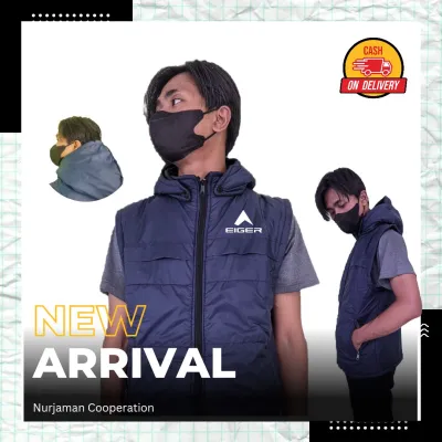 Rompi Eiger Keren parasut penutup dada / vest pelindung dada Eiger keren / rompi untuk anak touring