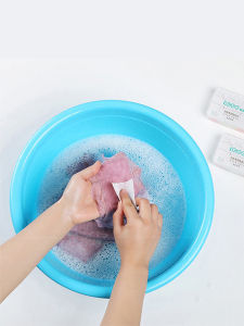 KELEE Ultra Concentrated Antibacterial Laundry Sheets for Womens Underwear Blood Stain Removal Portable Travel Size Boxed