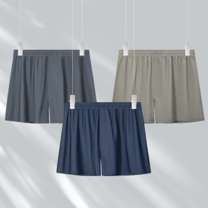 TUCANO | Ice Silk Antibacterial Four-corner Mens Underwear
