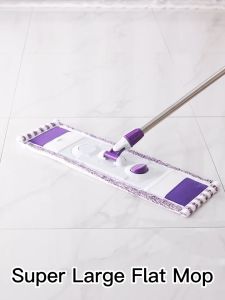 Malaysia Stock Extra Large Magic Duster Mop Telescopic Pole Easy Clean Extendable Flat Lazy Mop Lantai Rotating head