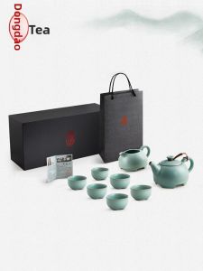 RUYAO | Bộ Trà Gongfu Gốm Ru Kiln Cao Cấp
