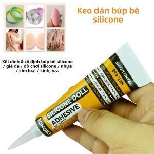 Keo Dán Chắc Chắn Cho Silicon Nhựa Kim Loại Thủy Tinh - Sửa Chữa Búp Bê Đồ Giả Đồ Chơi Giả Da - Chất Bịt Kín Silicon Đa Năng