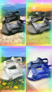 Gambol รองเท้าแตะรัดส้นผู้ชาย ยี่ห้อ Gambol รุ่น 45057 Size 40-44