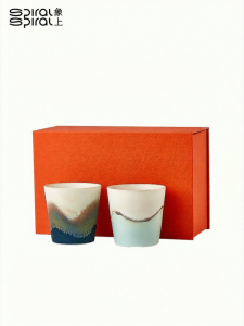 Spiral | Couple Coffee Cup Set