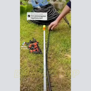 BERGARANSI TaffHOME Alat Penyiram Tanaman Otomatis Set Irigasi Air Taman Garden Watering Kit LL-37