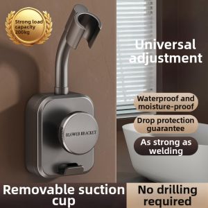 SHENYUAN | Suction Mount Flexible Adjustable Shower Head Holder