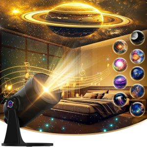 Đèn Ngủ Máy Chiếu Galaxy Với 28 Âm Thanh Êm Dịu Tiếng Ồn Trắng Trang Trí Phòng Ngủ Dành Cho Trẻ Em & Người Lớn Hỗ Trợ Giấc Ngủ