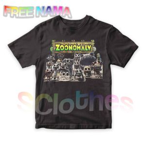 Baju Anak Kaos ZOONOMALY MONSTER FREE NAMA