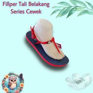 SANDAL JEPIT FILLPER PAKAI TALI BELAKANG BASIC CEWEK FULL COLOR ( SANDAL TALI BELAKANG FILLPER)