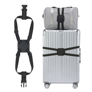Elastic Luggage Strap for Travel Suitcase Handle Bag Fixed Decorative Anti-Explosion Rope Outdoor Camping Safety Equipment
