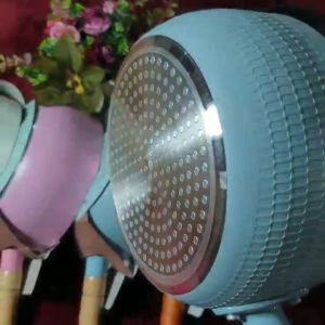 Chảo chống dính bếp từ sâu lòng vân đá 18cm dùng cho mọi loại bếp đáy từ cao cấp cán gỗ đủ màu