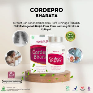 ORIGINAL Cordepro Bharata Obat Epilepsi Ayan Kejang-kejang