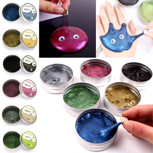 Slime Magnet Magnetic Thinking Putty Slime Lilin Mainan Tangan Anak Mainan Slime - Tidak Lengket & Tidak Bernoda