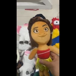 Moana Stuffed Doll Anime Pig Princess Chicken Plush Animals Room Ornament Home Decor Girls Toys Gift