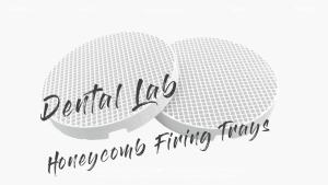 2Pcs New Dental Lab rounded Honeycomb Firing Trays with 20 Zirconia Ceramic Pins Dental Technician Supplies